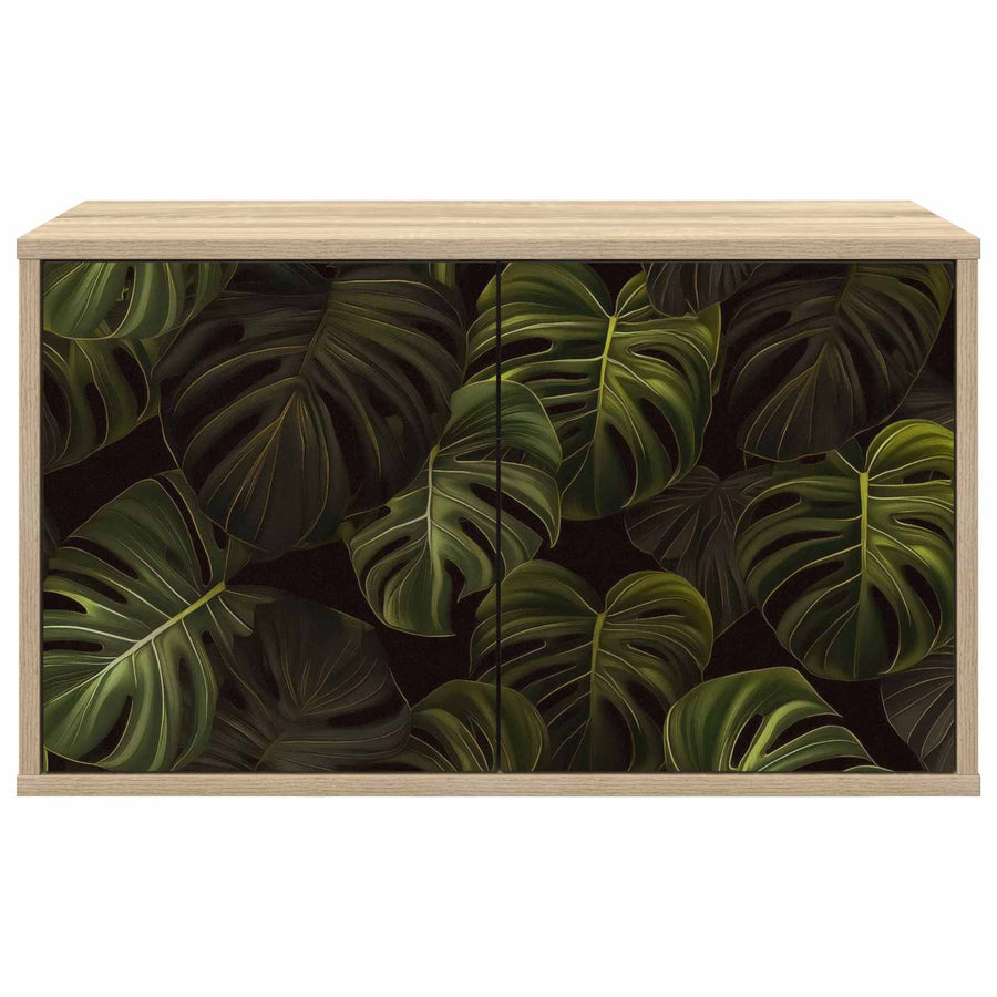 Wandgemonteerd tv-meubel ELBURG 69 x 33 x 40 cm Sonoma Eiken