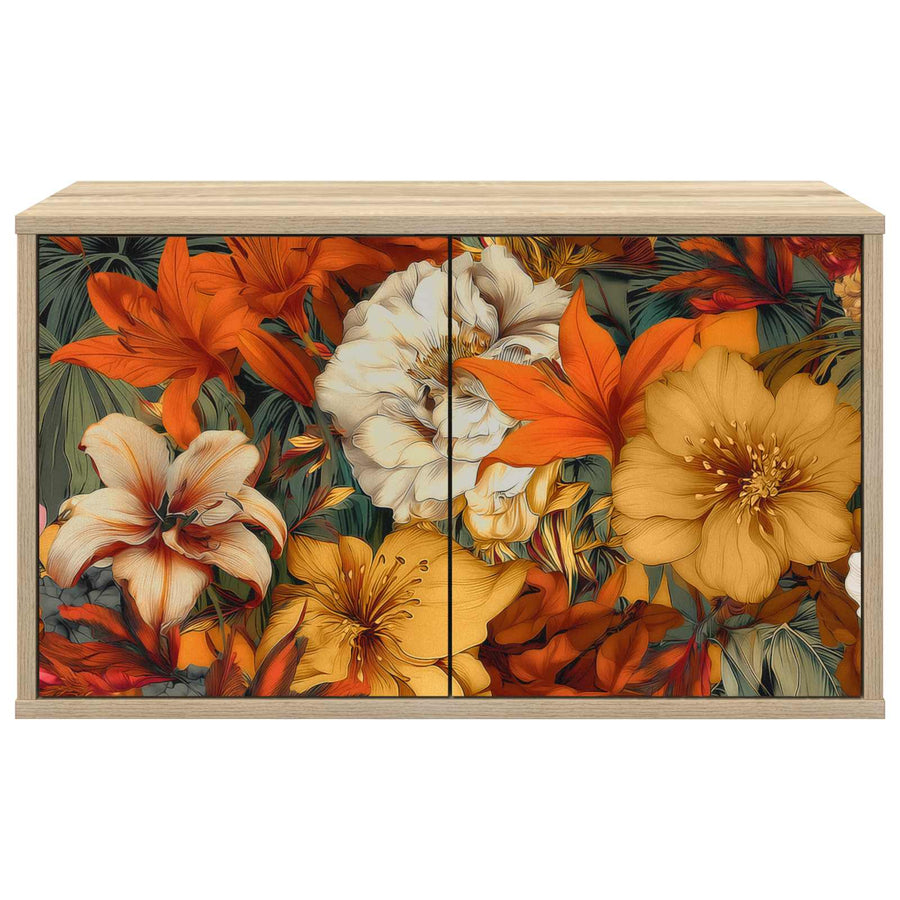Wandgemonteerd tv-meubel GENNEP 69 x 33 x 40 cm Sonoma Eiken