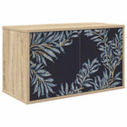 Wandgemonteerd tv-meubel DOKKUM 69 x 33 x 40 cm Sonoma Eiken