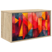Tv-meubel wandmontage 69x33x40 cm sonoma eiken