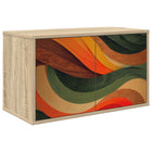 Wandgemonteerd tv-meubel BONN 69 x 33 x 40 cm Sonoma Eiken