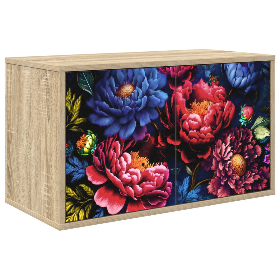 Wandgemonteerd tv-meubel KIEL 69 x 33 x 40 cm Sonoma Eiken