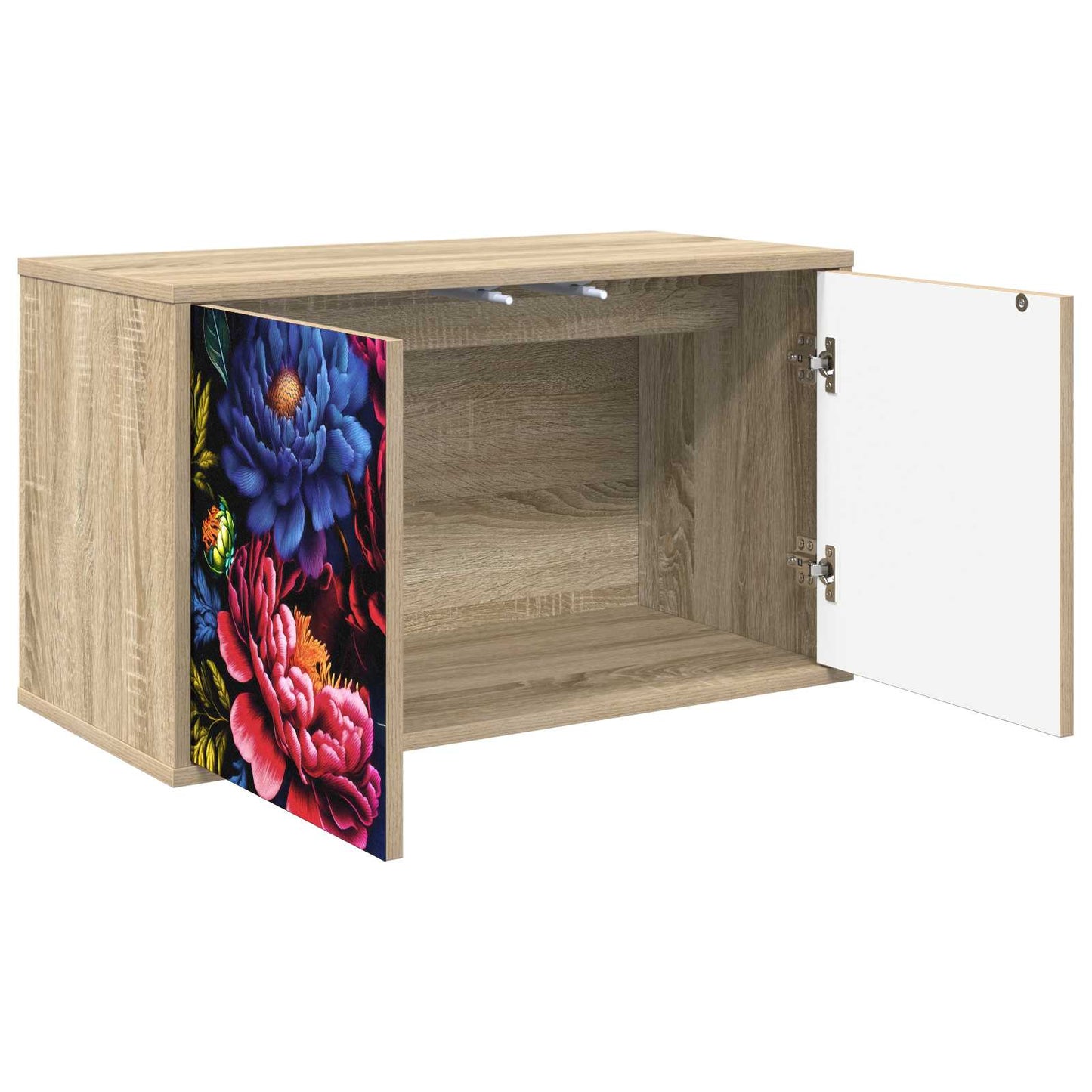 Wandgemonteerd tv-meubel KIEL 69 x 33 x 40 cm Sonoma Eiken