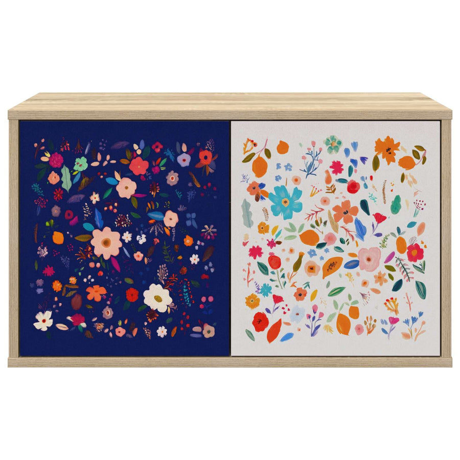 Wandgemonteerd tv-meubel MAINZ 69 x 33 x 40 cm Sonoma Eiken