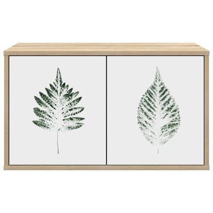 Wandgemonteerd tv-meubel HANAU 69 x 33 x 40 cm Sonoma Eiken