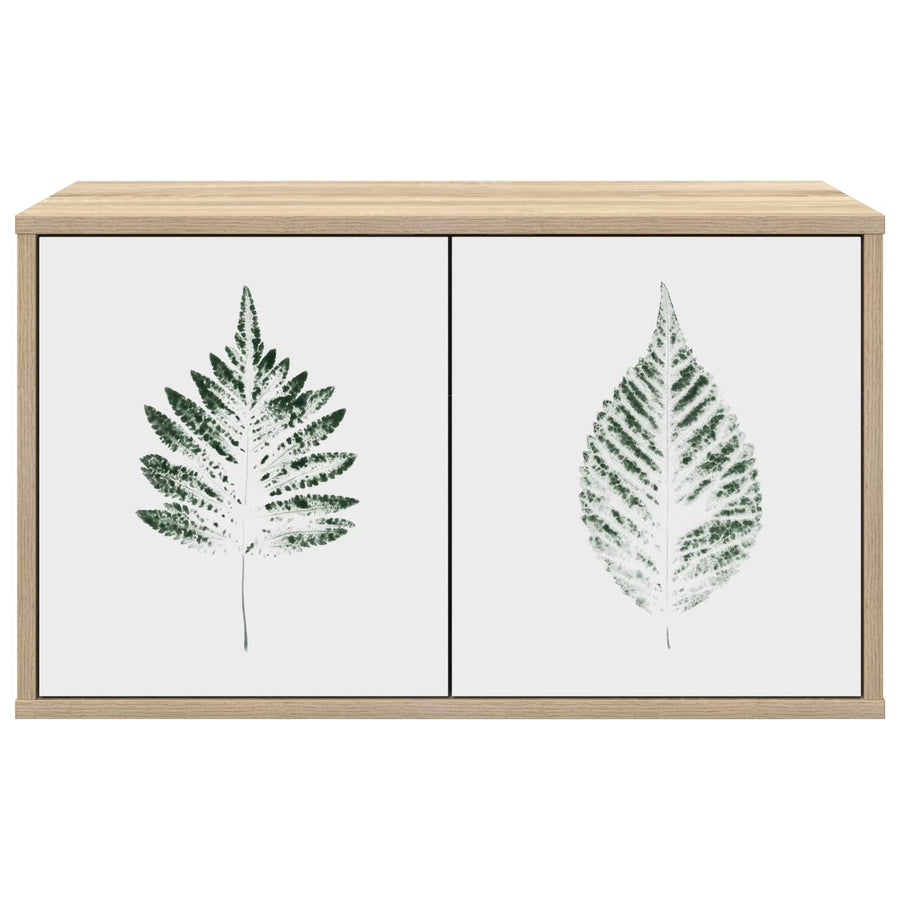 Wandgemonteerd tv-meubel HANAU 69 x 33 x 40 cm Sonoma Eiken