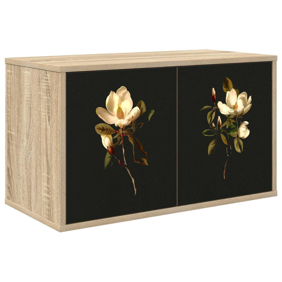 Wandgemonteerd tv-meubel BREMEN 69 x 33 x 40 cm Sonoma Eiken