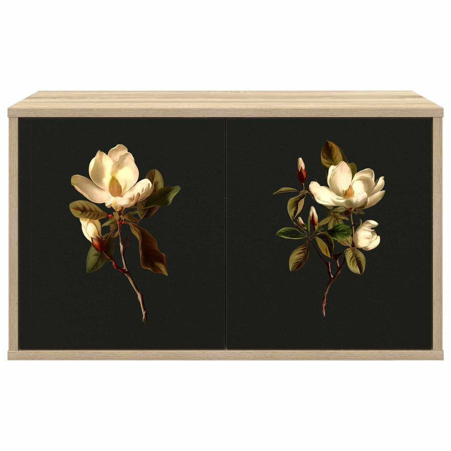 Wandgemonteerd tv-meubel BREMEN 69 x 33 x 40 cm Sonoma Eiken
