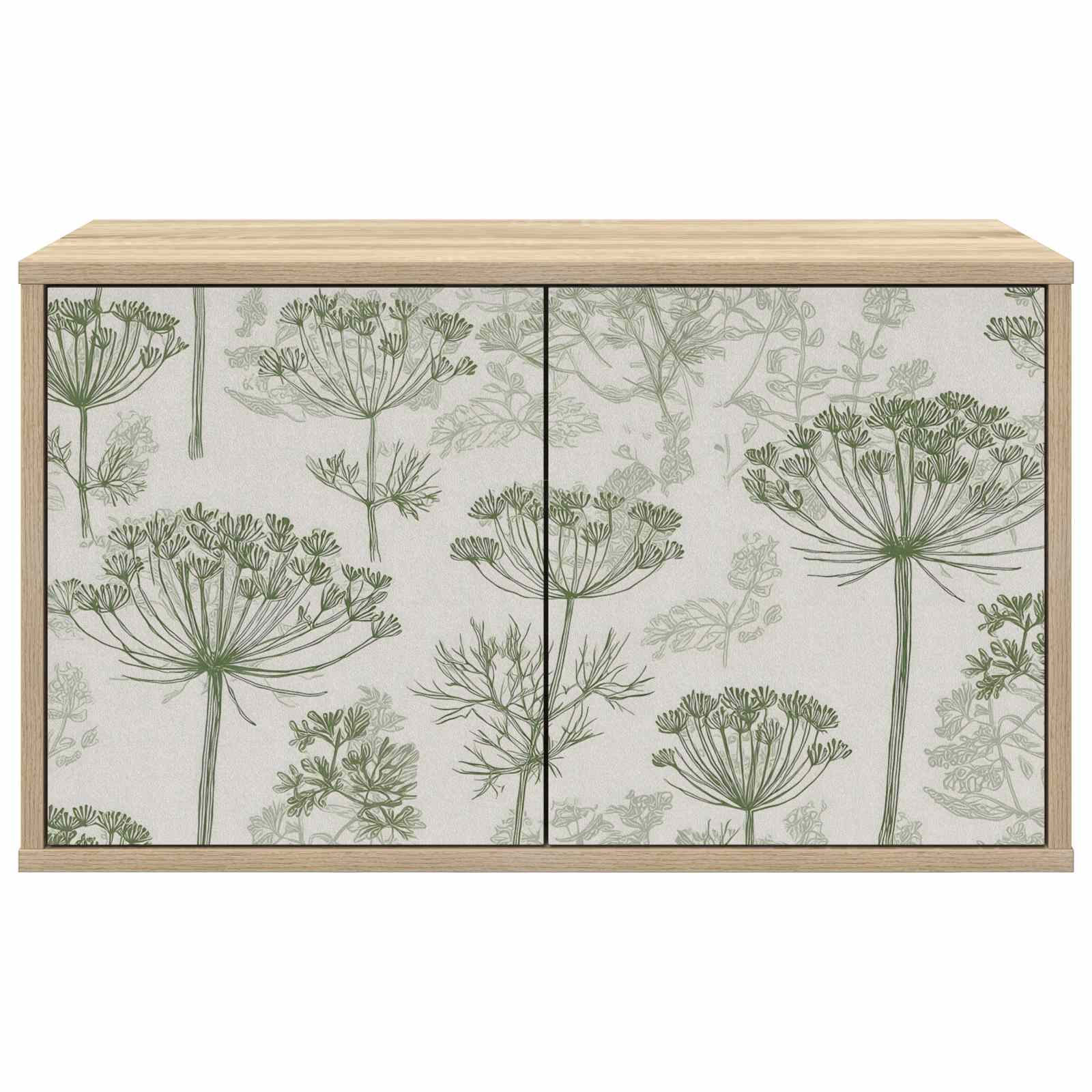 Wandgemonteerd tv-meubel GOTHA 69 x 33 x 40 cm Sonoma Eiken