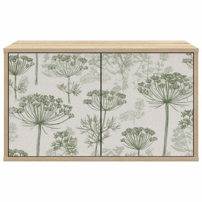 Wandgemonteerd tv-meubel GOTHA 69 x 33 x 40 cm Sonoma Eiken