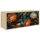 Wandgemonteerd tv-meubel LOCHEM 102 x 33 x 40 cm Sonoma Eiken