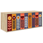 Wandgemonteerd tv-meubel ESSEN 102 x 33 x 40 cm Sonoma Eiken