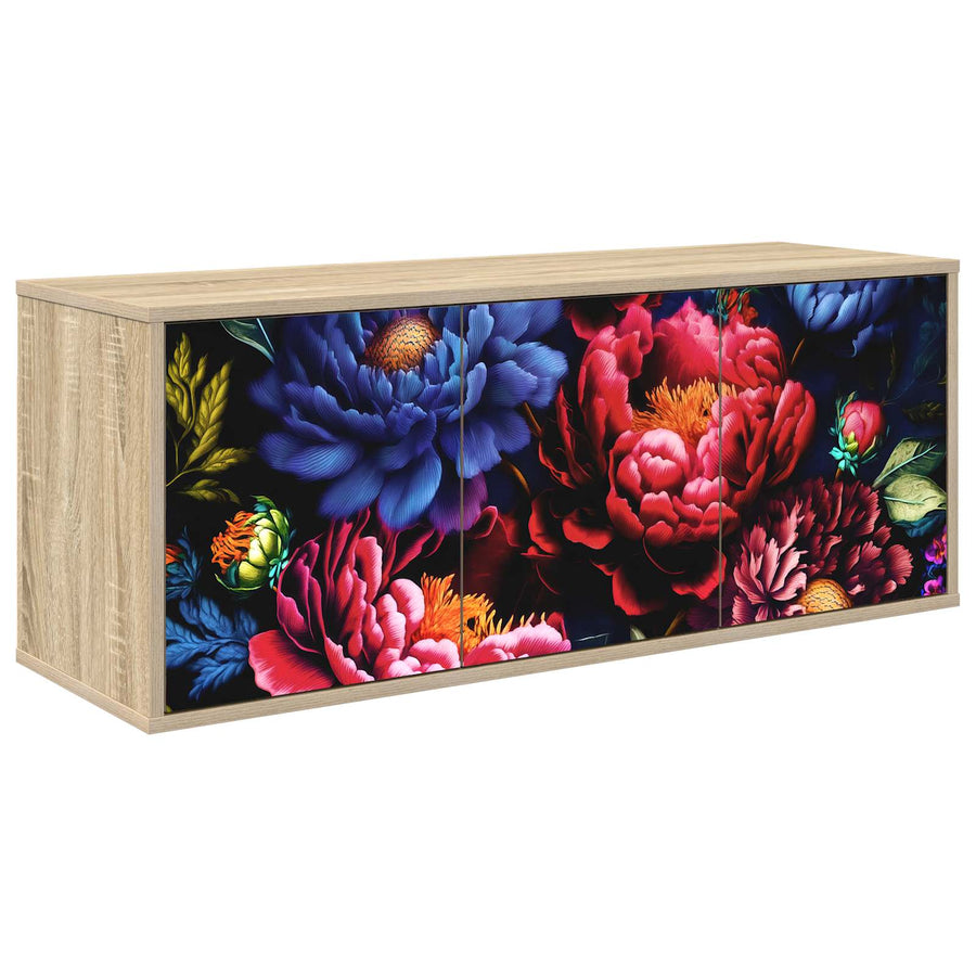 Wandgemonteerd tv-meubel KIEL 102 x 33 x 40 cm Sonoma Eiken