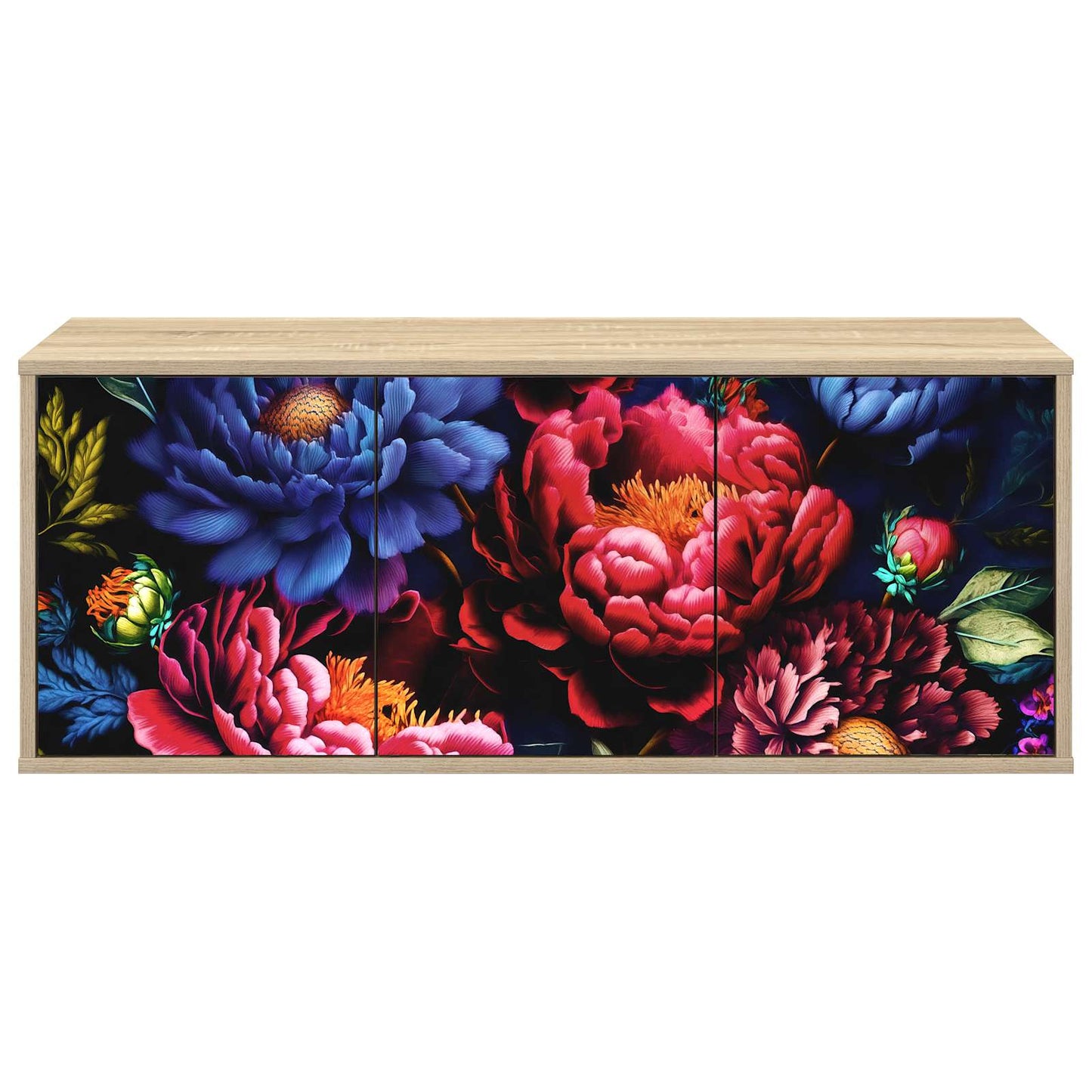 Wandgemonteerd tv-meubel KIEL 102 x 33 x 40 cm Sonoma Eiken