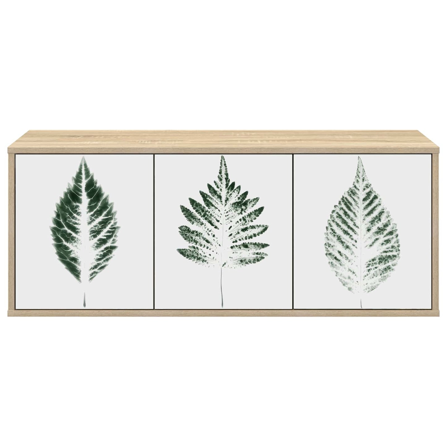 Wandgemonteerd tv-meubel HANAU 102 x 33 x 40 cm Sonoma Eiken