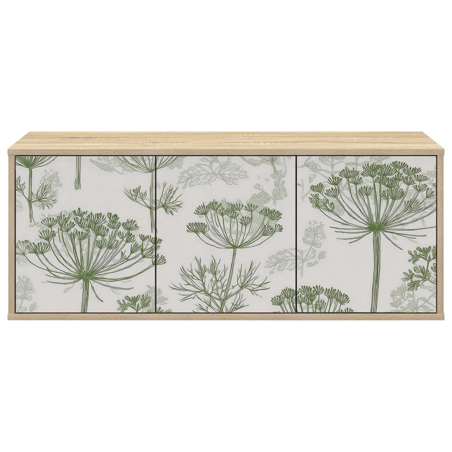 Wandgemonteerd tv-meubel GOTHA 102 x 33 x 40 cm Sonoma Eiken