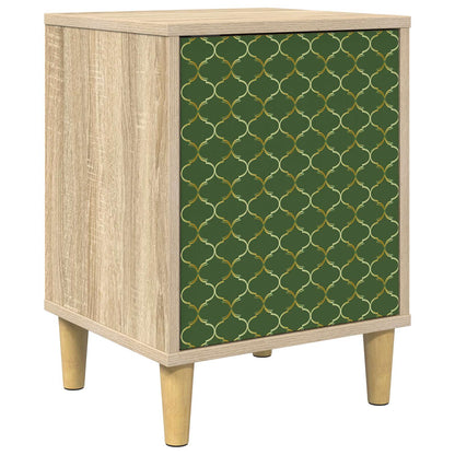 Nachtkastje GELEEN Sonoma Eiken 36 x 33 x 50 cm Bewerkt hout