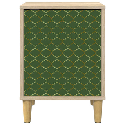 Nachtkastje GELEEN Sonoma Eiken 36 x 33 x 50 cm Bewerkt hout