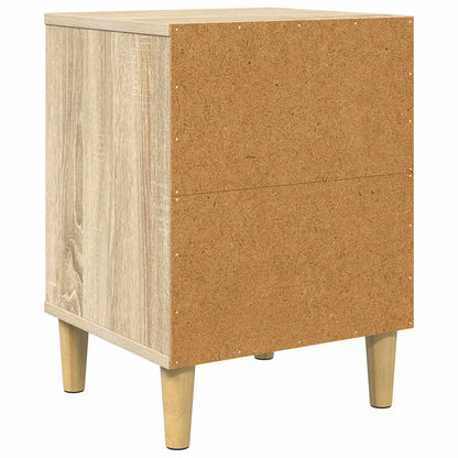 Nachtkastje GENNEP Sonoma Eiken 36 x 33 x 50 cm Bewerkt hout
