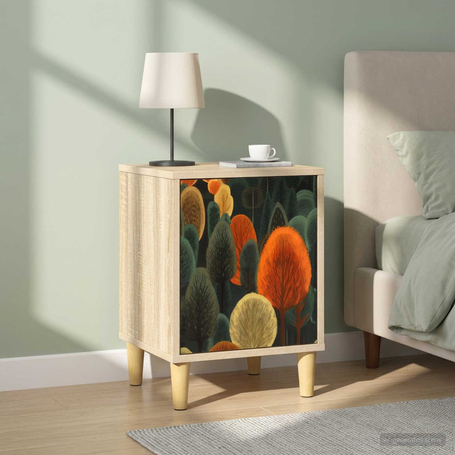 Nachtkastje ZAANDAM 2 st Sonoma Eiken 36 x 33 x 50 cm