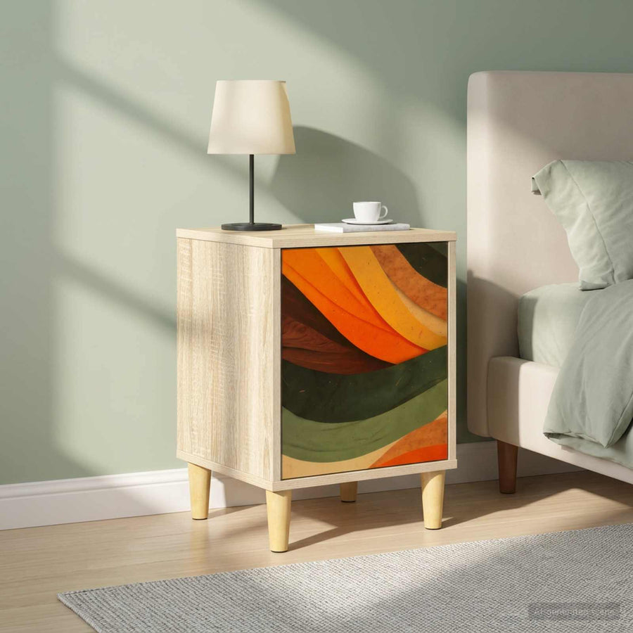 Nachtkastje BONN 2 st Sonoma Eiken 36 x 33 x 50 cm Bewerkt hout