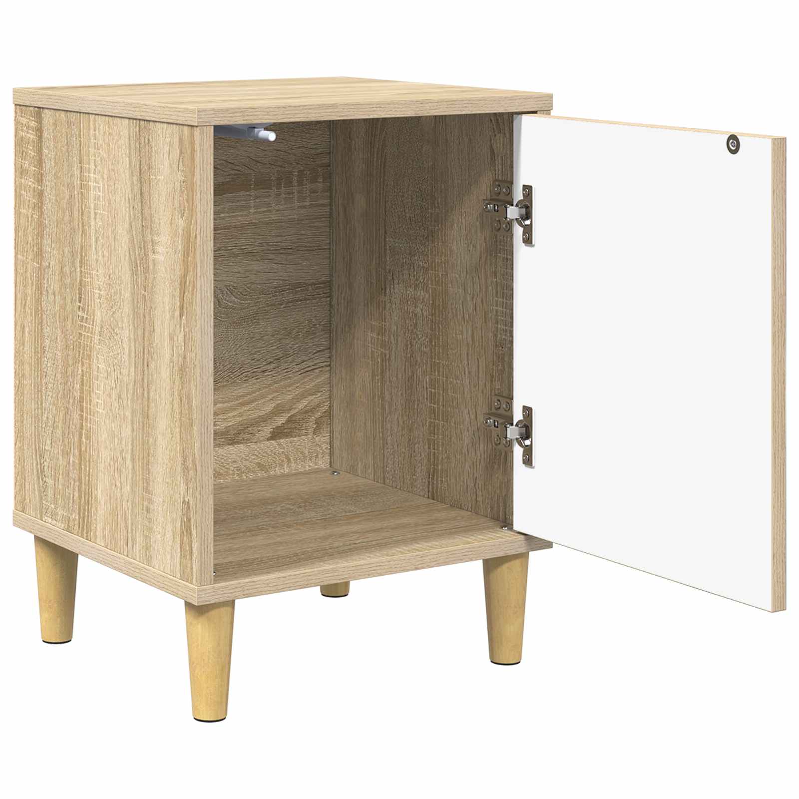 Nachtkastje HANAU Sonoma Eiken 36 x 33 x 50 cm Bewerkt hout