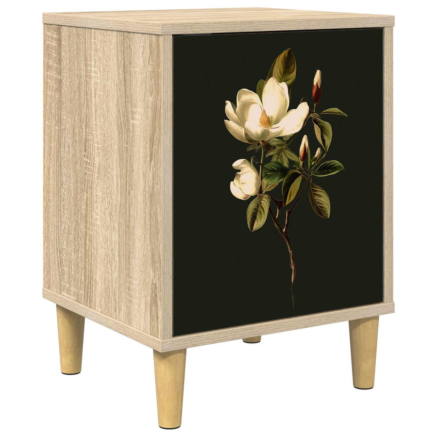 Nachtkastje BREMEN Sonoma Eiken 36 x 33 x 50 cm Bewerkt hout