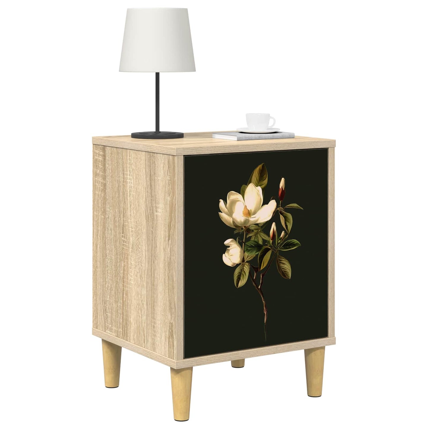 Nachtkastje BREMEN Sonoma Eiken 36 x 33 x 50 cm Bewerkt hout