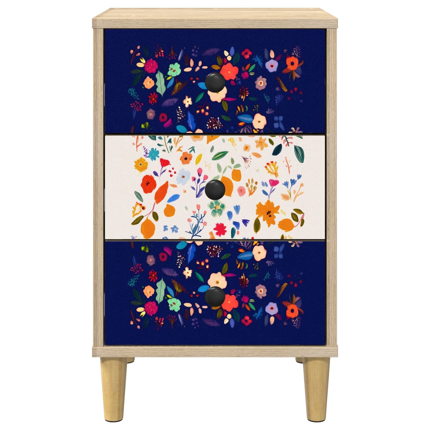 Nachtkastje MAINZ Sonoma Eiken 36 x 33 x 60 cm Bewerkt hout