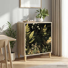 Ladekast RHENEN Tropisch junglemotief 66 x 36,5 x 75 cm Sonoma