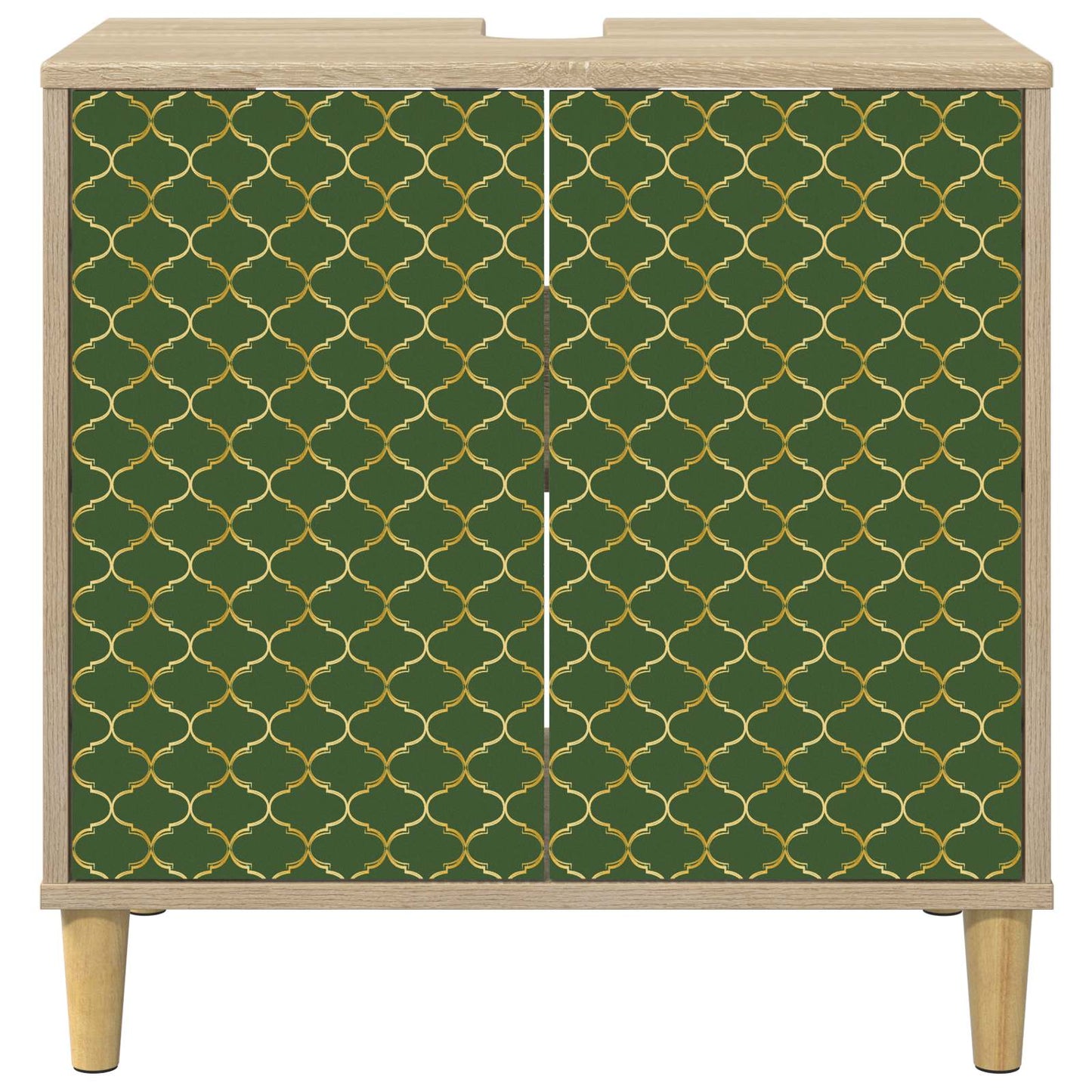 Badkamerkast GELEEN Sonoma 60 x 40 x 60 cm Bewerkt hout