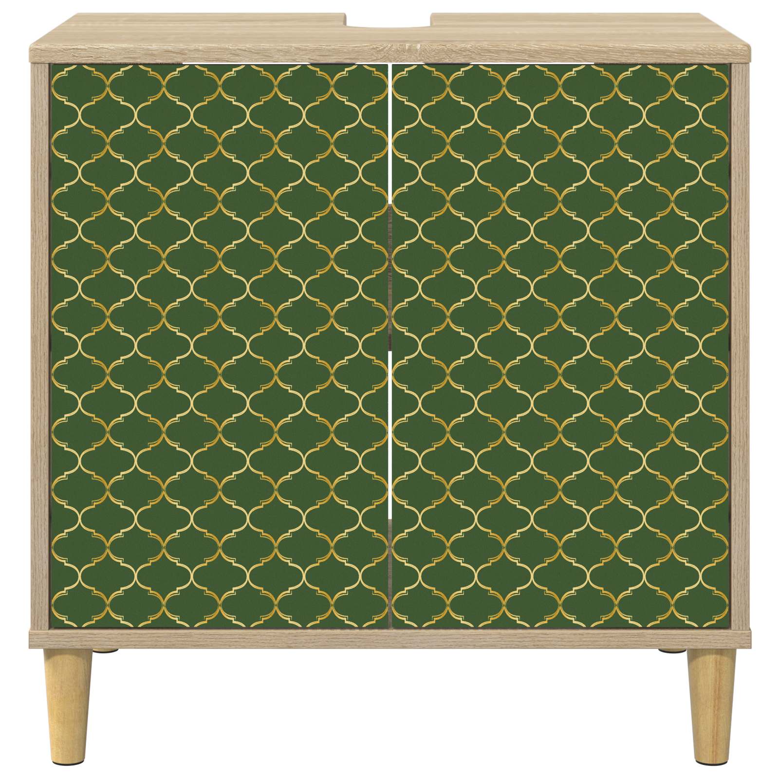 Badkamerkast GELEEN Sonoma 60 x 40 x 60 cm Bewerkt hout