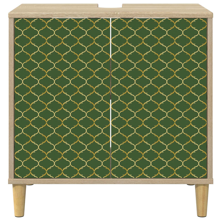 Badkamerkast GELEEN Sonoma 60 x 40 x 60 cm Bewerkt hout