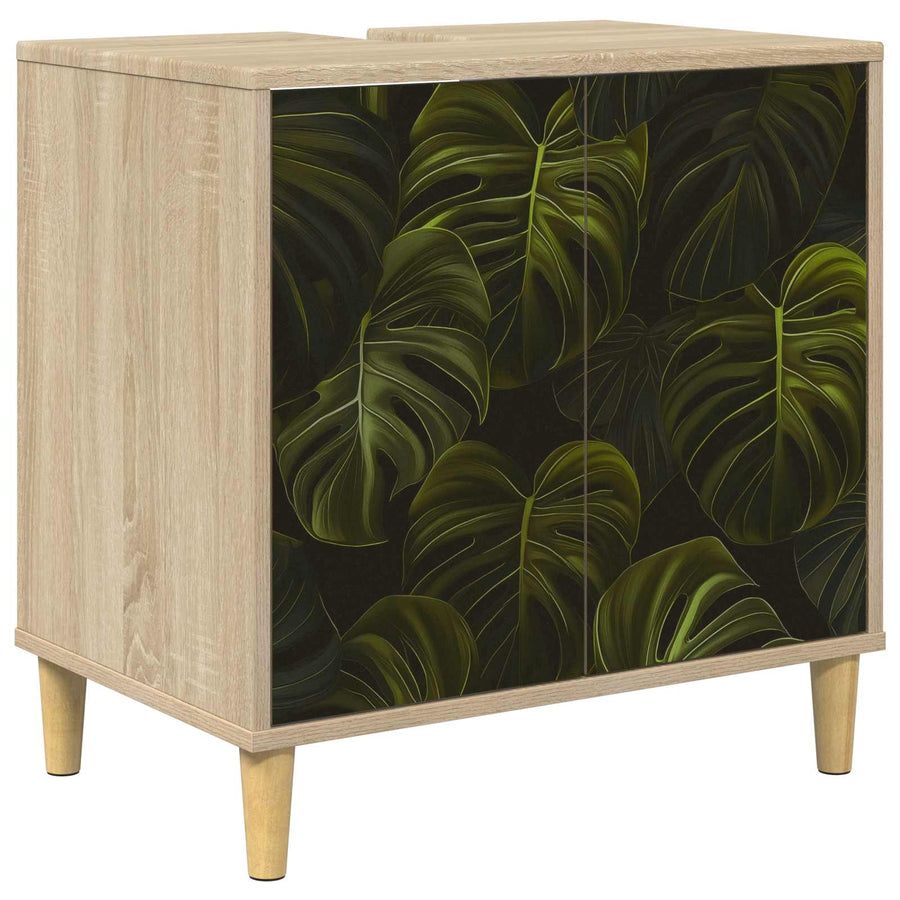 Badkamerkast ELBURG Sonoma 60 x 40 x 60 cm Bewerkt hout