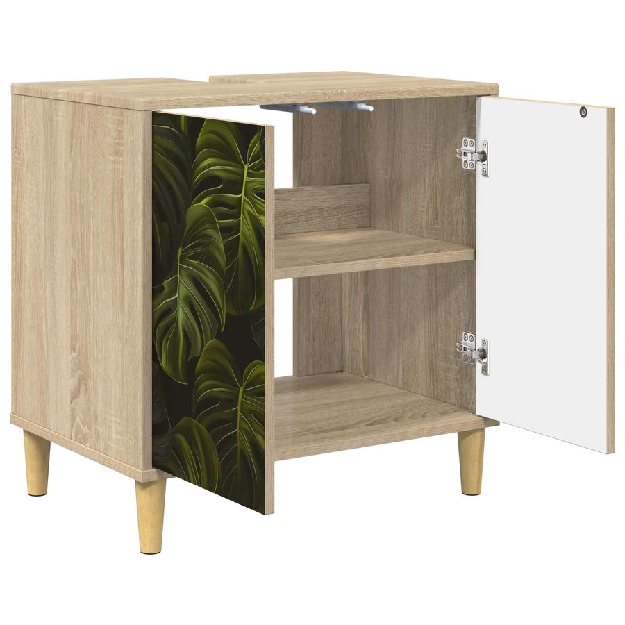 Badkamerkast ELBURG Sonoma 60 x 40 x 60 cm Bewerkt hout