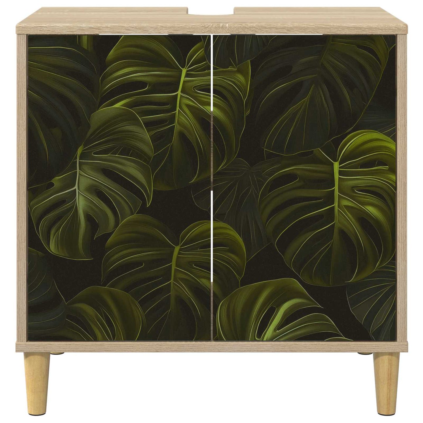 Badkamerkast ELBURG Sonoma 60 x 40 x 60 cm Bewerkt hout