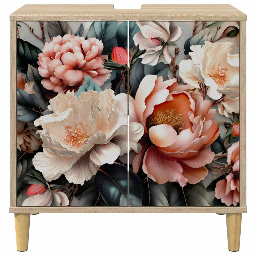Badkamerkast BORNE Sonoma 60 x 40 x 60 cm Bewerkt hout