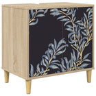 Badkamerkast DOKKUM Sonoma 60 x 40 x 60 cm Bewerkt hout