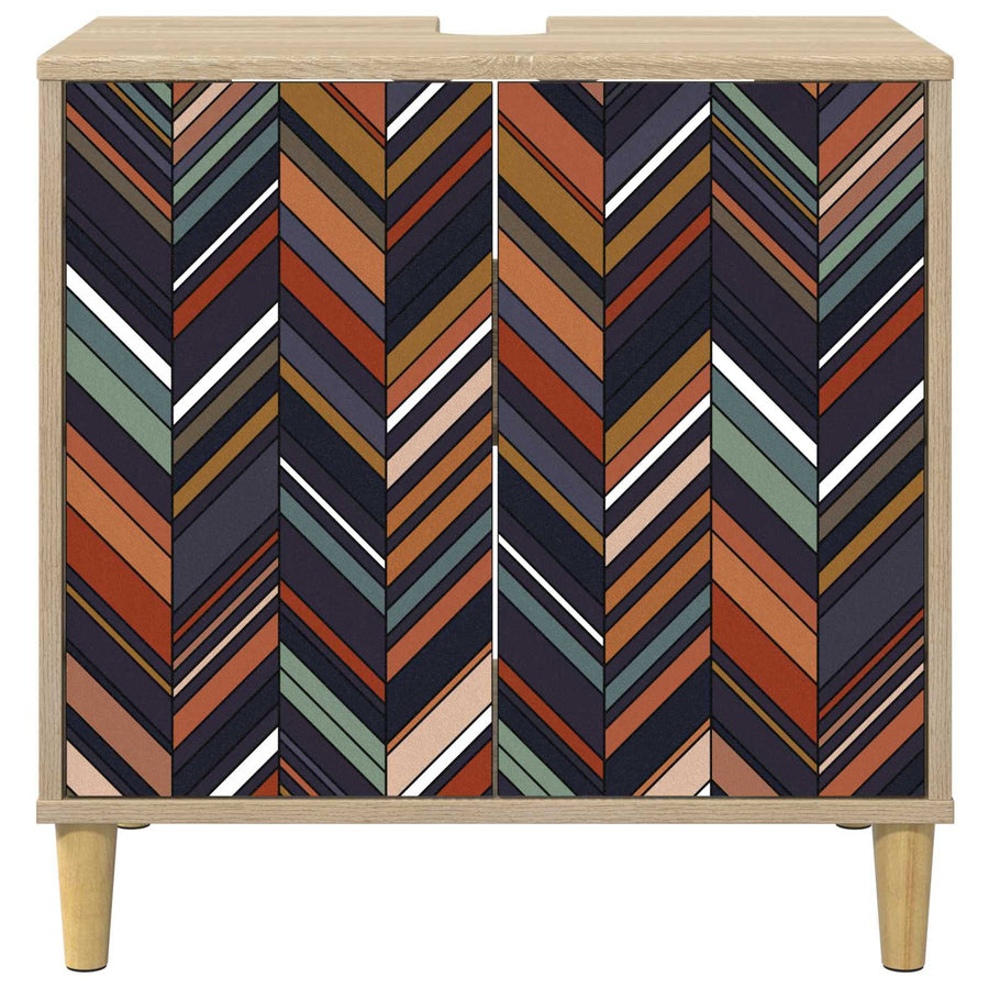 Badkamerkast OMMEN Sonoma 60 x 40 x 60 cm Bewerkt hout