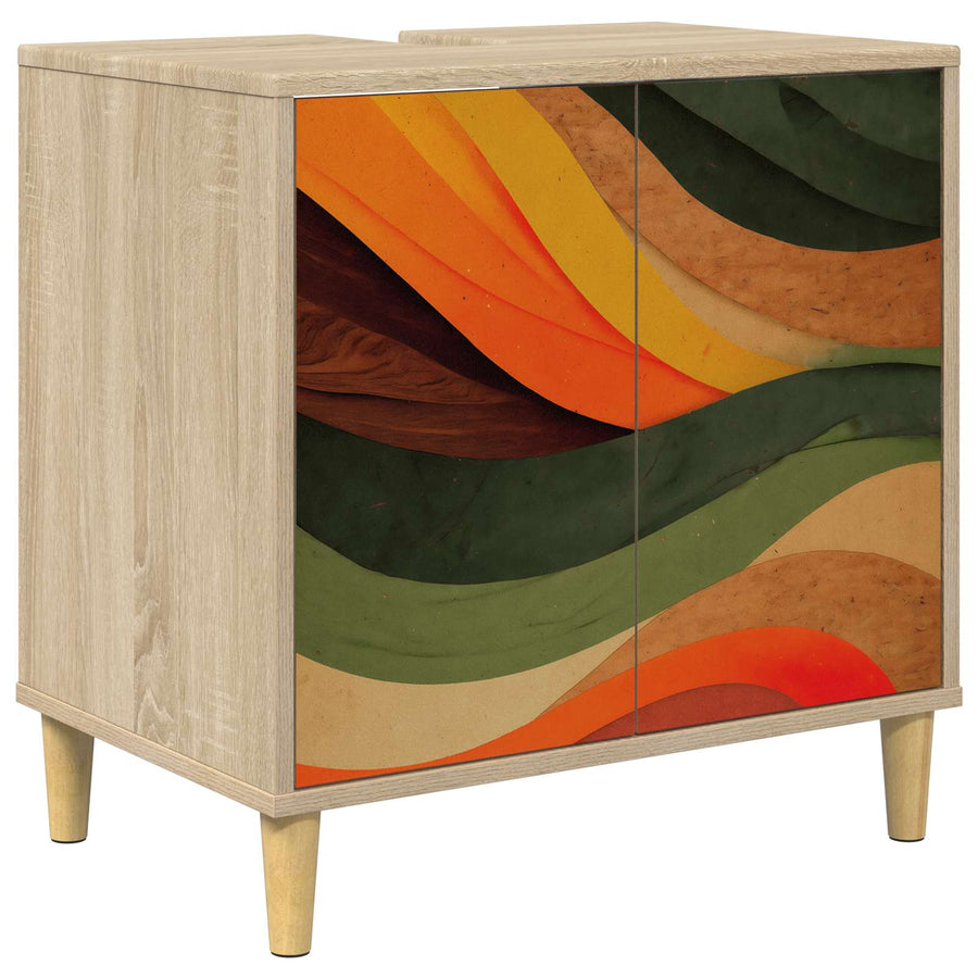 Badkamerkast BONN Sonoma 60 x 40 x 60 cm Bewerkt hout