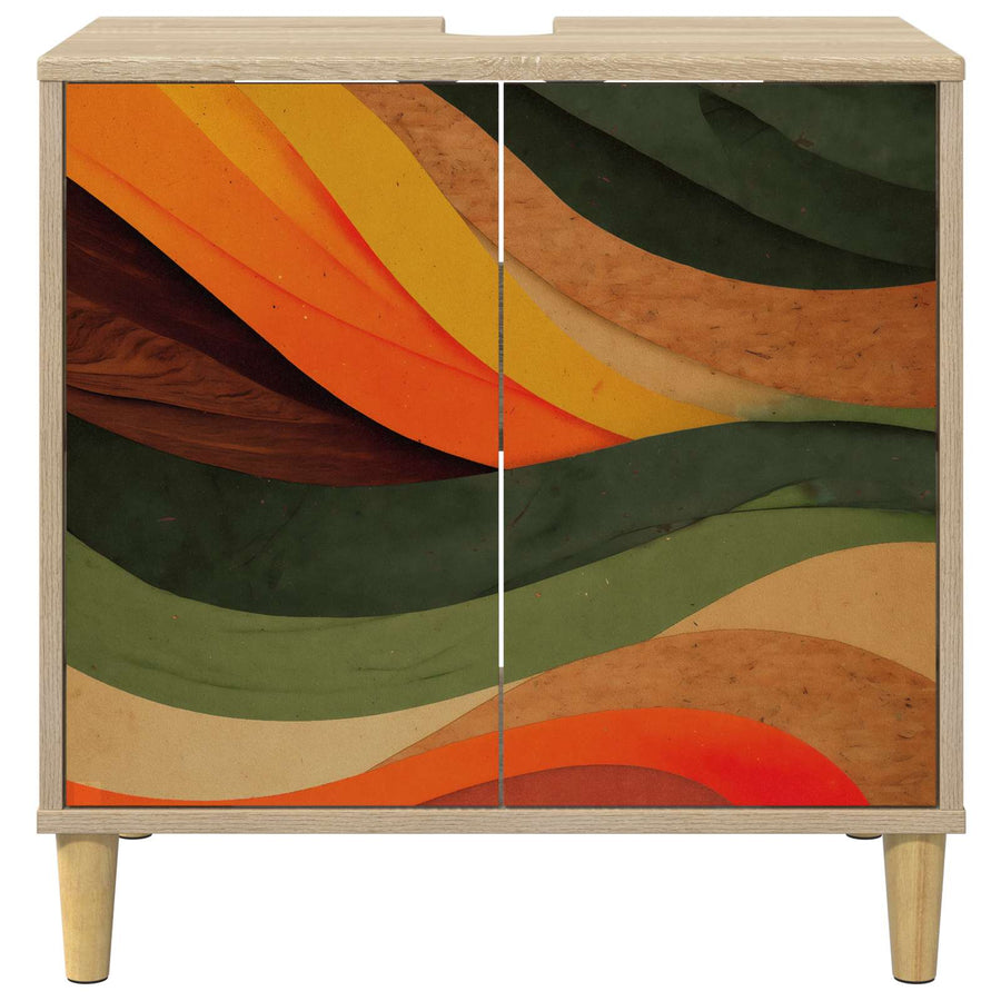 Badkamerkast BONN Sonoma 60 x 40 x 60 cm Bewerkt hout