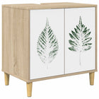 Badkamerkast HANAU Sonoma 60 x 40 x 60 cm Bewerkt hout