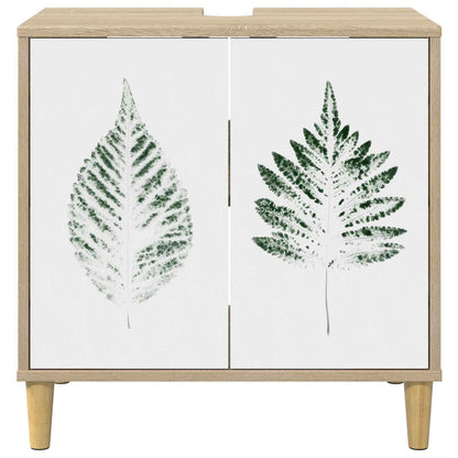 Badkamerkast HANAU Sonoma 60 x 40 x 60 cm Bewerkt hout