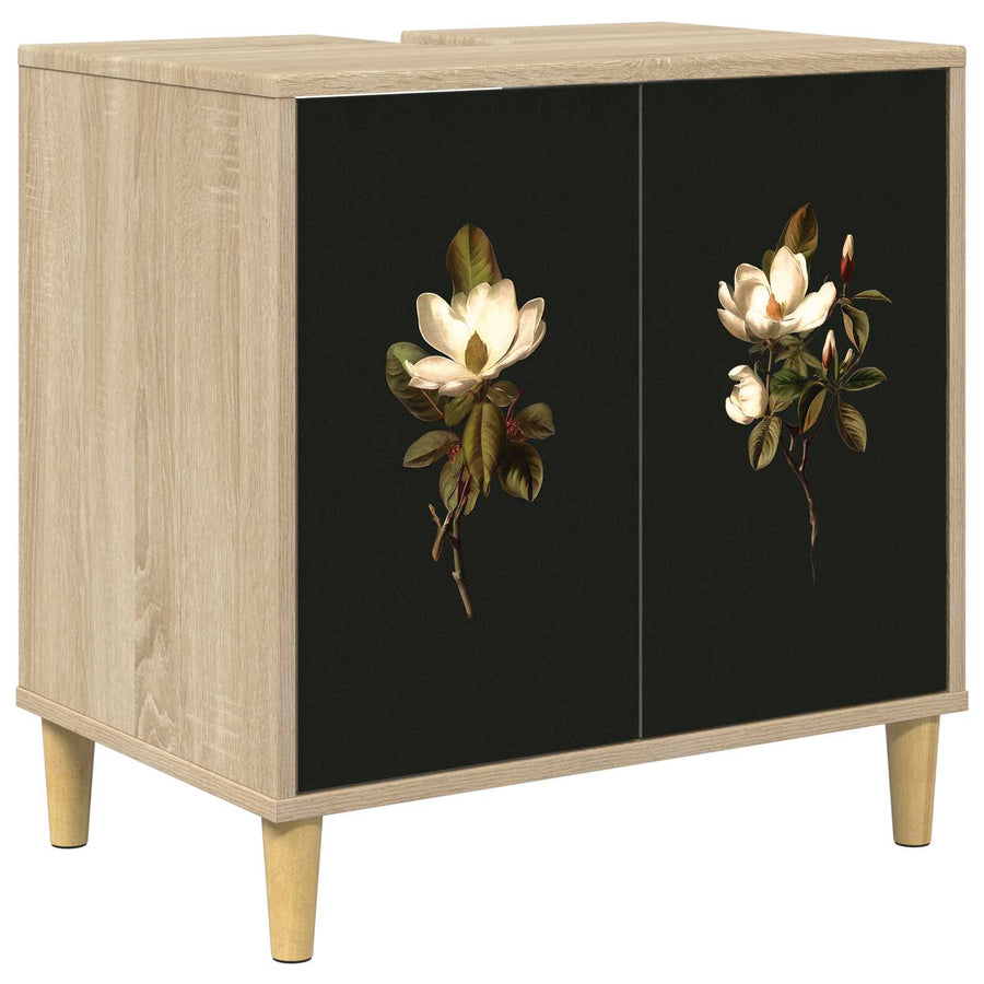 Badkamerkast BREMEN Sonoma 60 x 40 x 60 cm Bewerkt hout