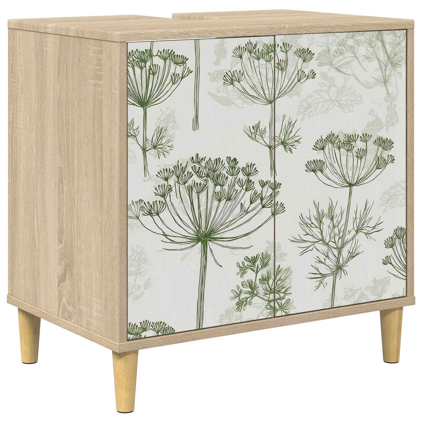 Badkamerkast GOTHA Sonoma 60 x 40 x 60 cm Bewerkt hout