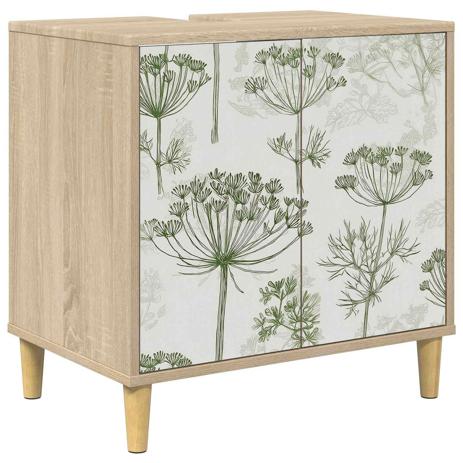 Badkamerkast GOTHA Sonoma 60 x 40 x 60 cm Bewerkt hout