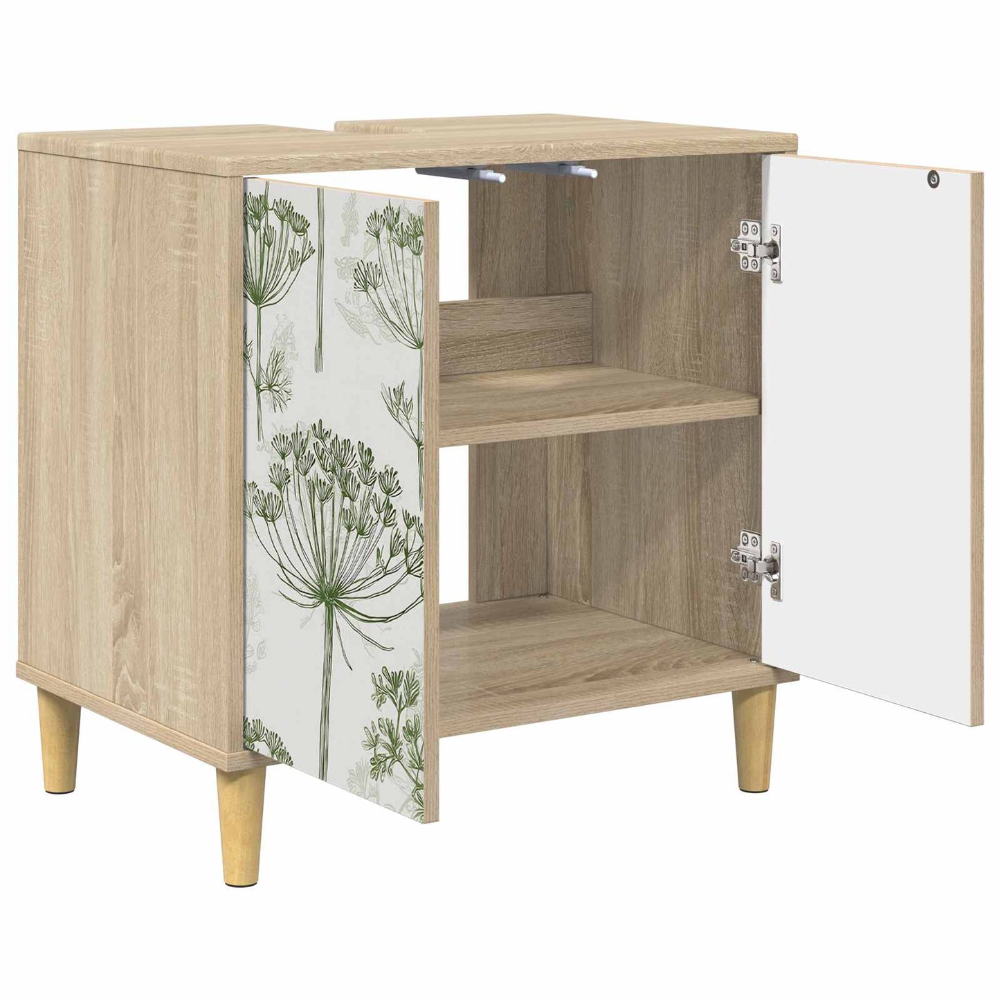 Badkamerkast GOTHA Sonoma 60 x 40 x 60 cm Bewerkt hout
