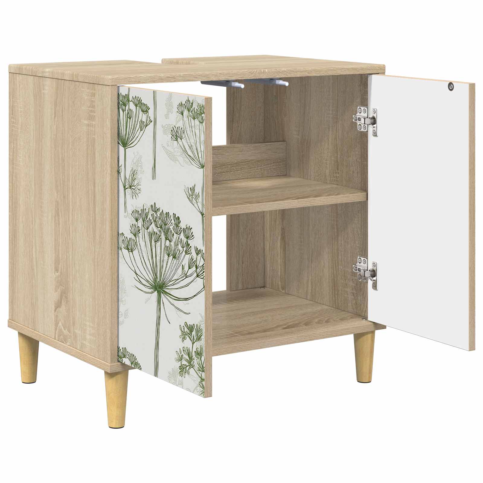 Badkamerkast GOTHA Sonoma 60 x 40 x 60 cm Bewerkt hout