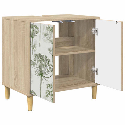 Badkamerkast GOTHA Sonoma 60 x 40 x 60 cm Bewerkt hout