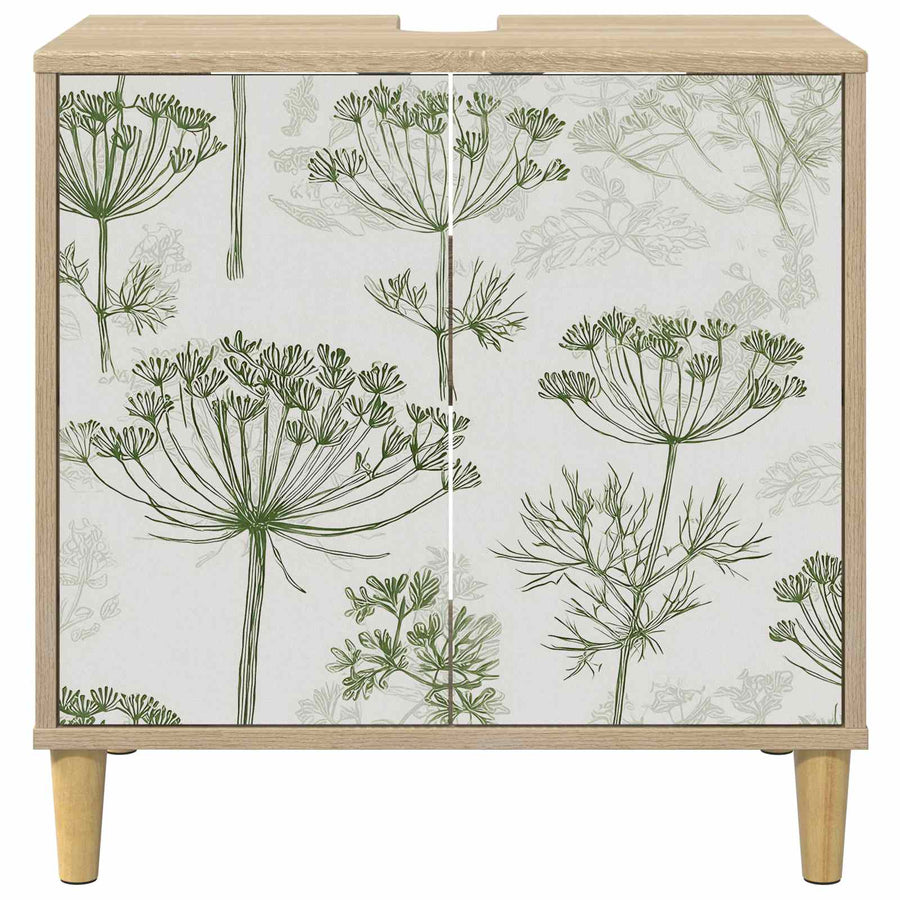 Badkamerkast GOTHA Sonoma 60 x 40 x 60 cm Bewerkt hout